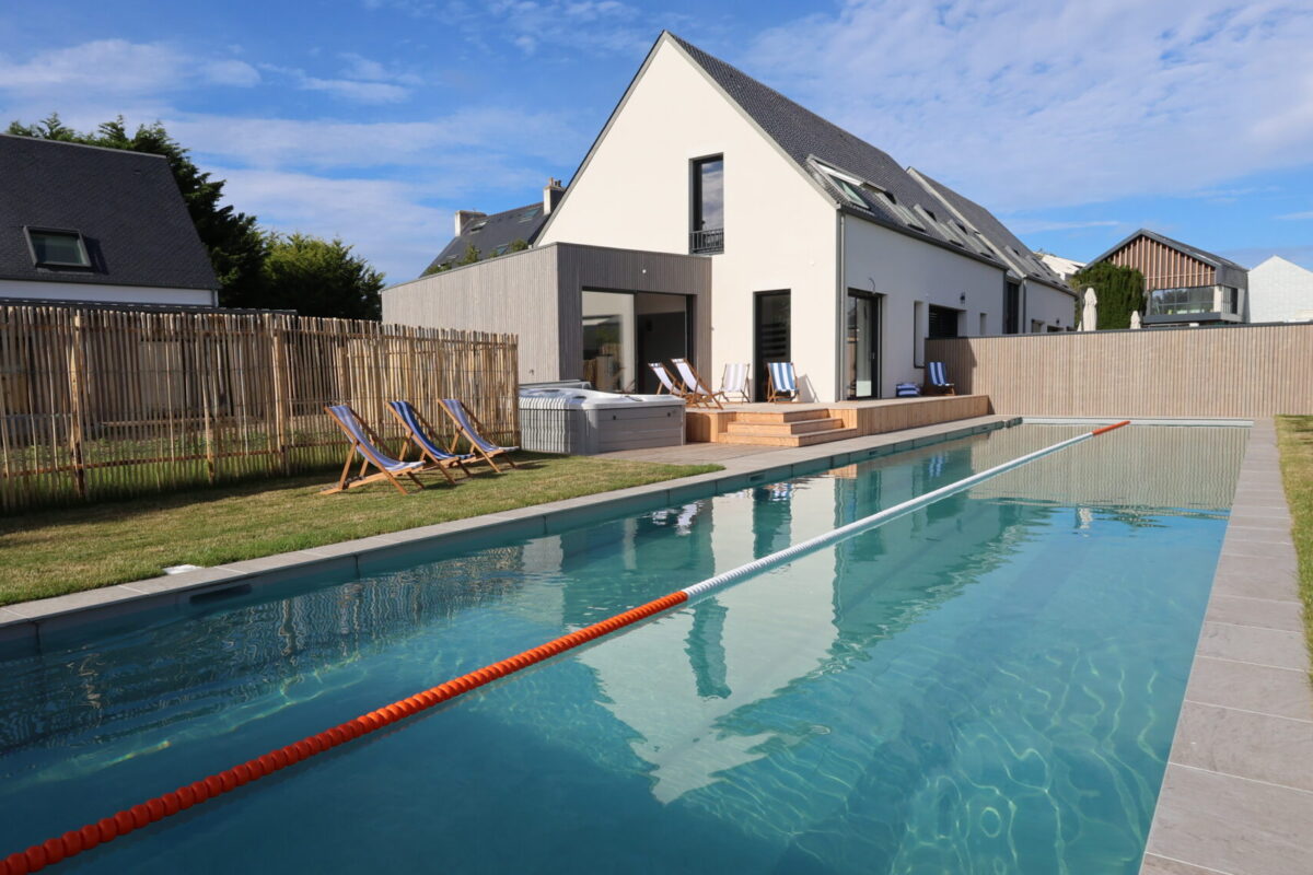piscine couloir nage vacances etel