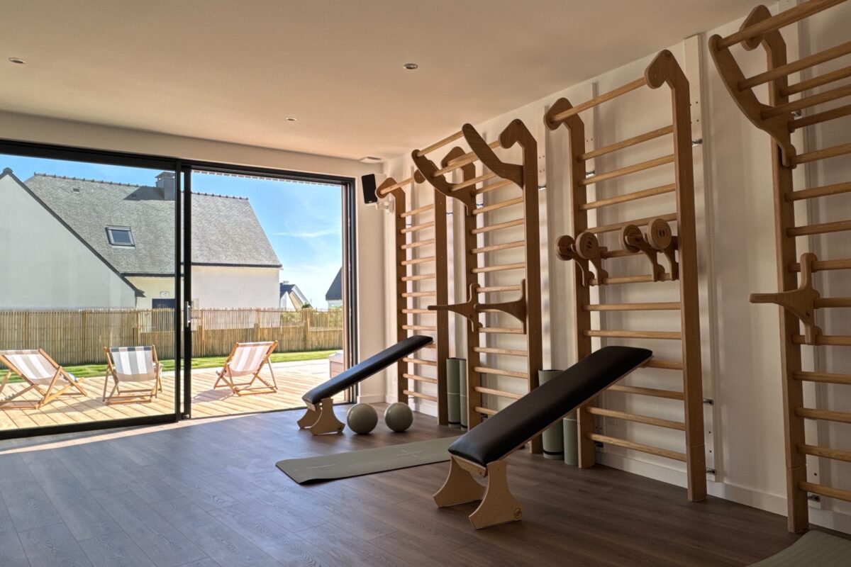 salle de fitness avec piscine 25 mètres etel