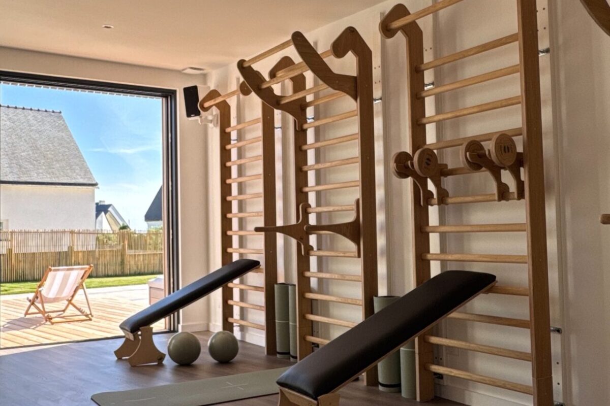 salle de fitness avec piscine 25 mètres etel