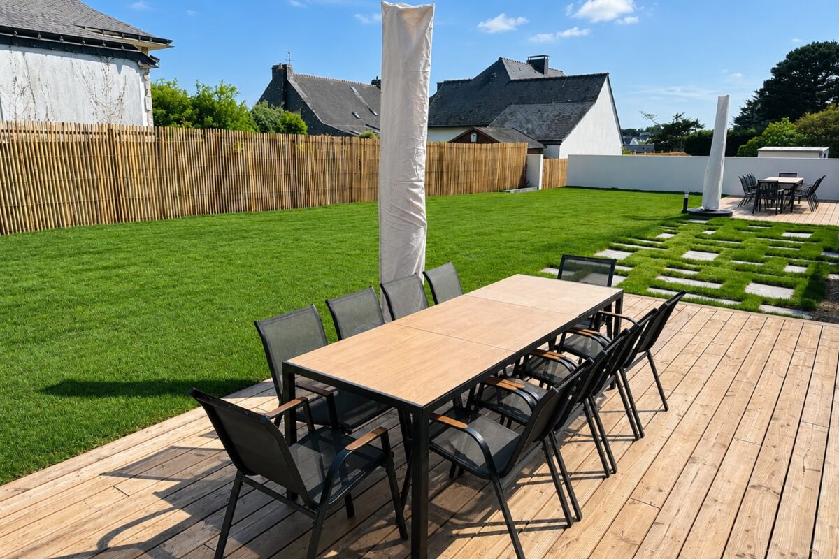 Belles maisons de location vacances avec terrasse en Bretagne
